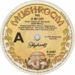 Skyhooks : This Is My City - Somewhere in Sydney